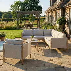 Burford Large Corner Sofa & Armchair
