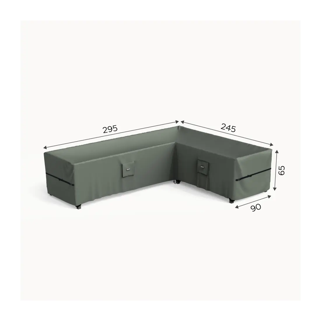 Protex Furniture Cover for Right Hand L-Shaped Extra Large Corner Sofa