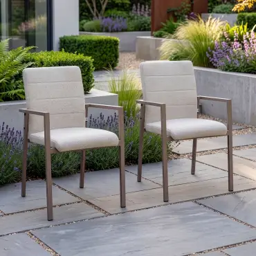 Jakarta Teak Extending 6-10 Seat Dining Table - 10 Ibiza Dining Chairs