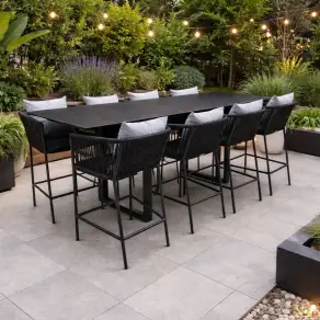 Aruba 8 Chair Bar Dining Set