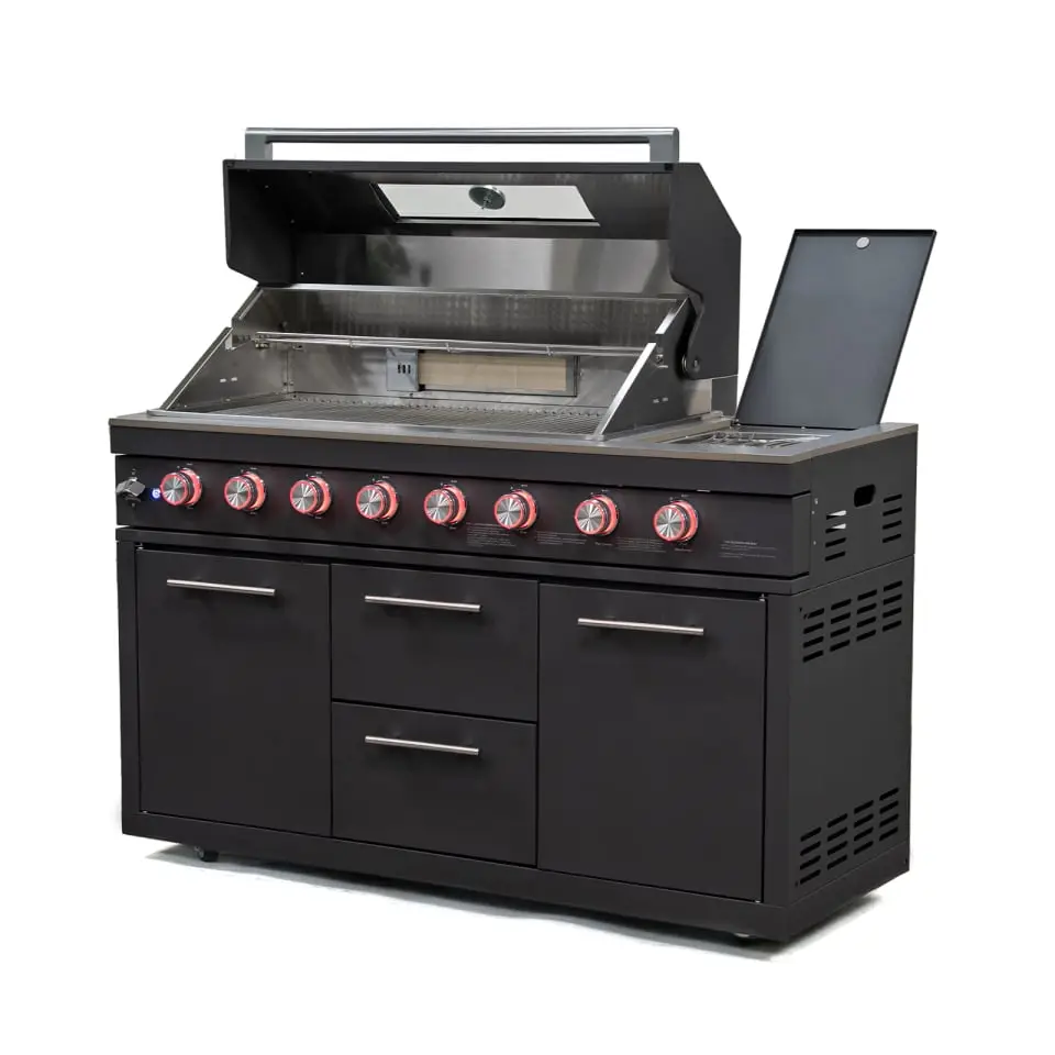 Riley Straight Outdoor Kitchen 6 Burner Gas BBQ S2188-A