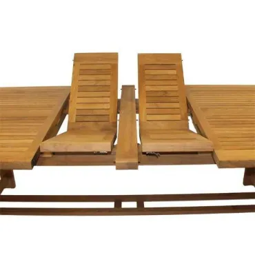 Malvern teak dining set 4