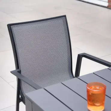 Paloma 6 Seat Aluminium Dining Set