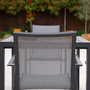 Paloma 6 Seat Aluminium Dining Set