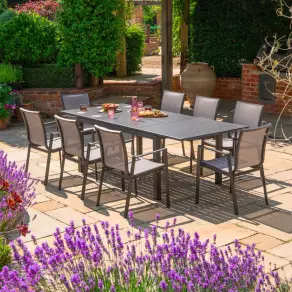 Paloma 6-10 Seat Aluminium Dining Set
