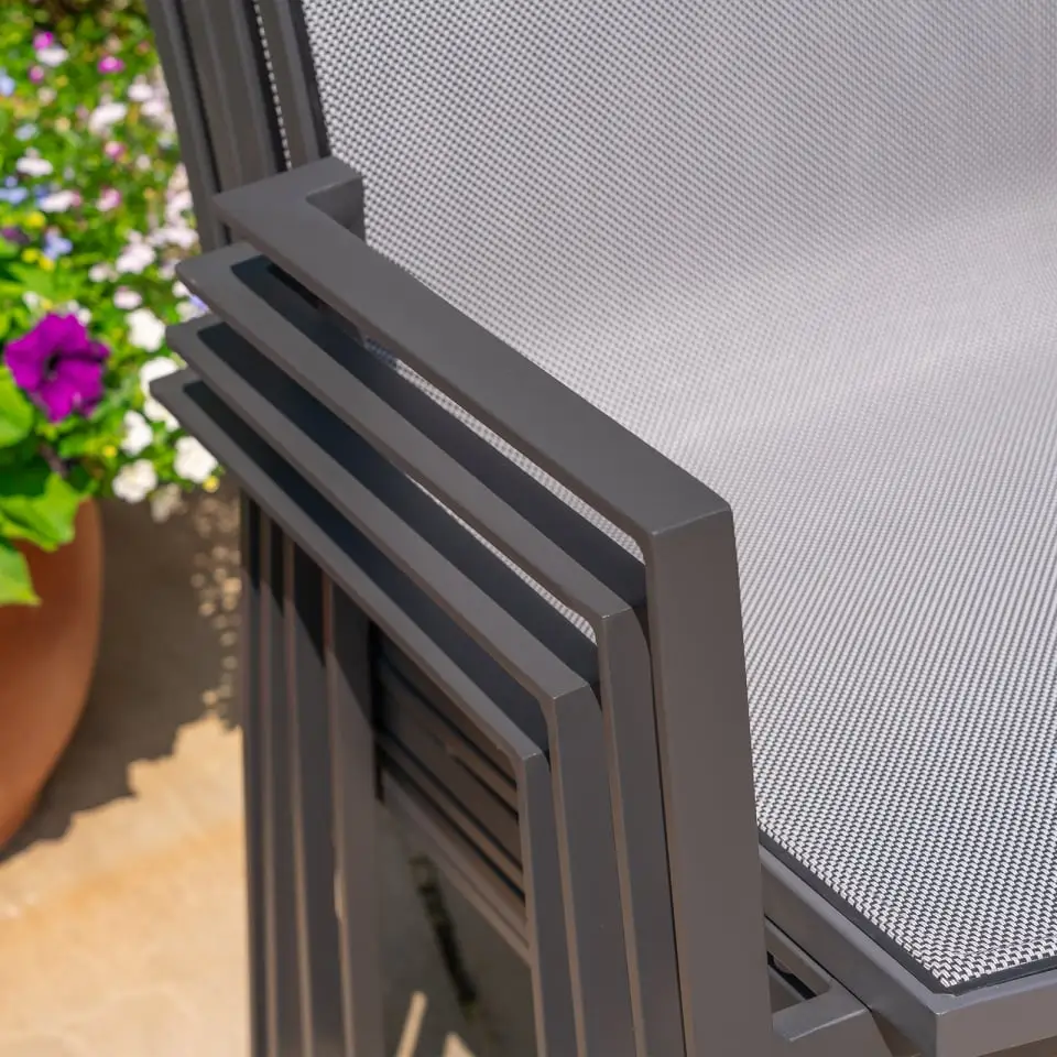 Paloma 6-10 Seat Aluminium Dining Set