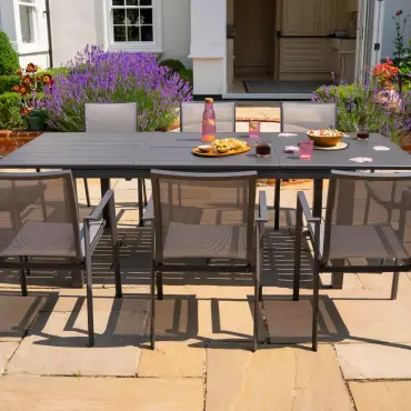 Paloma 6-10 Seat Aluminium Dining Set
