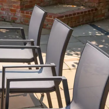 Paloma 6-10 Seat Aluminium Dining Set