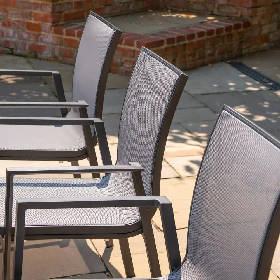 Paloma 6-10 Seat Aluminium Dining Set