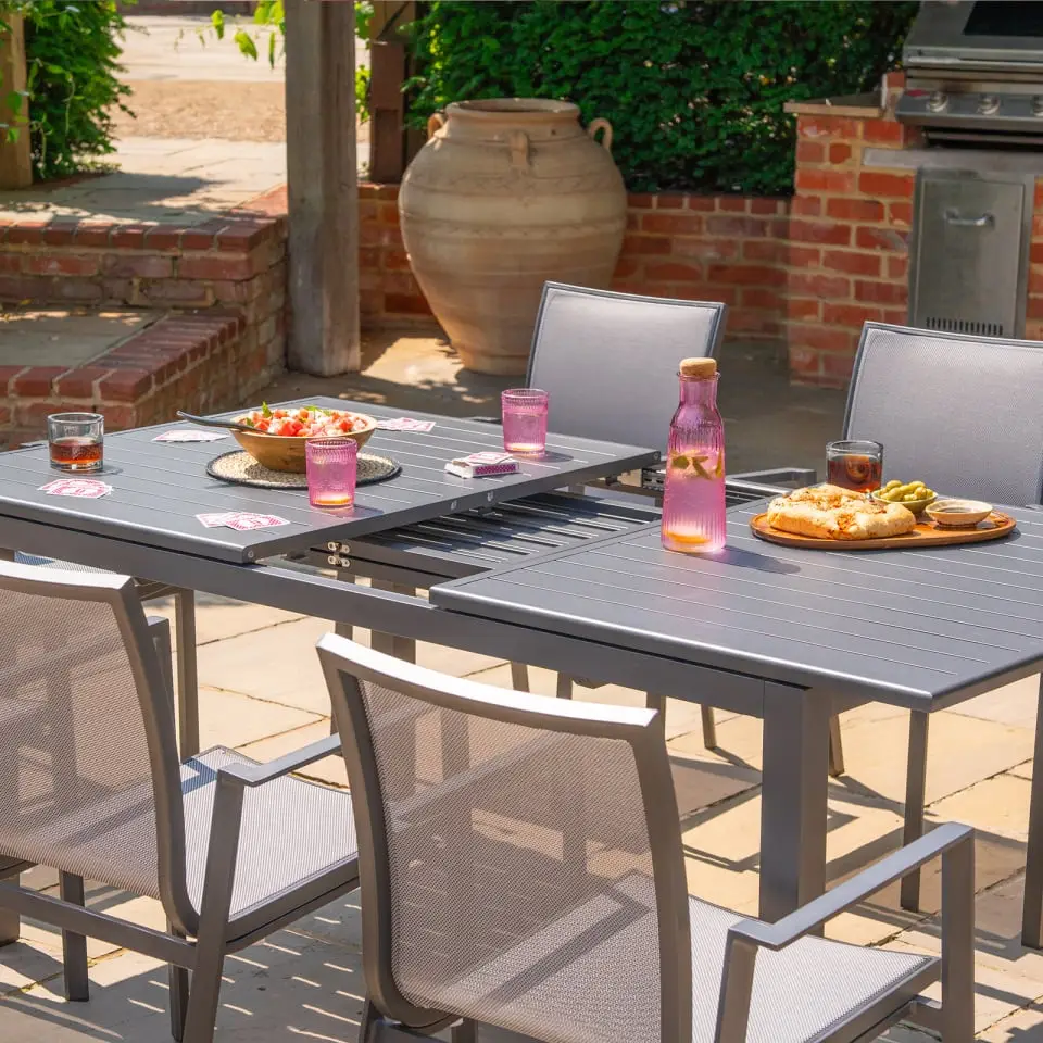 Paloma 6-10 Seat Aluminium Dining Set