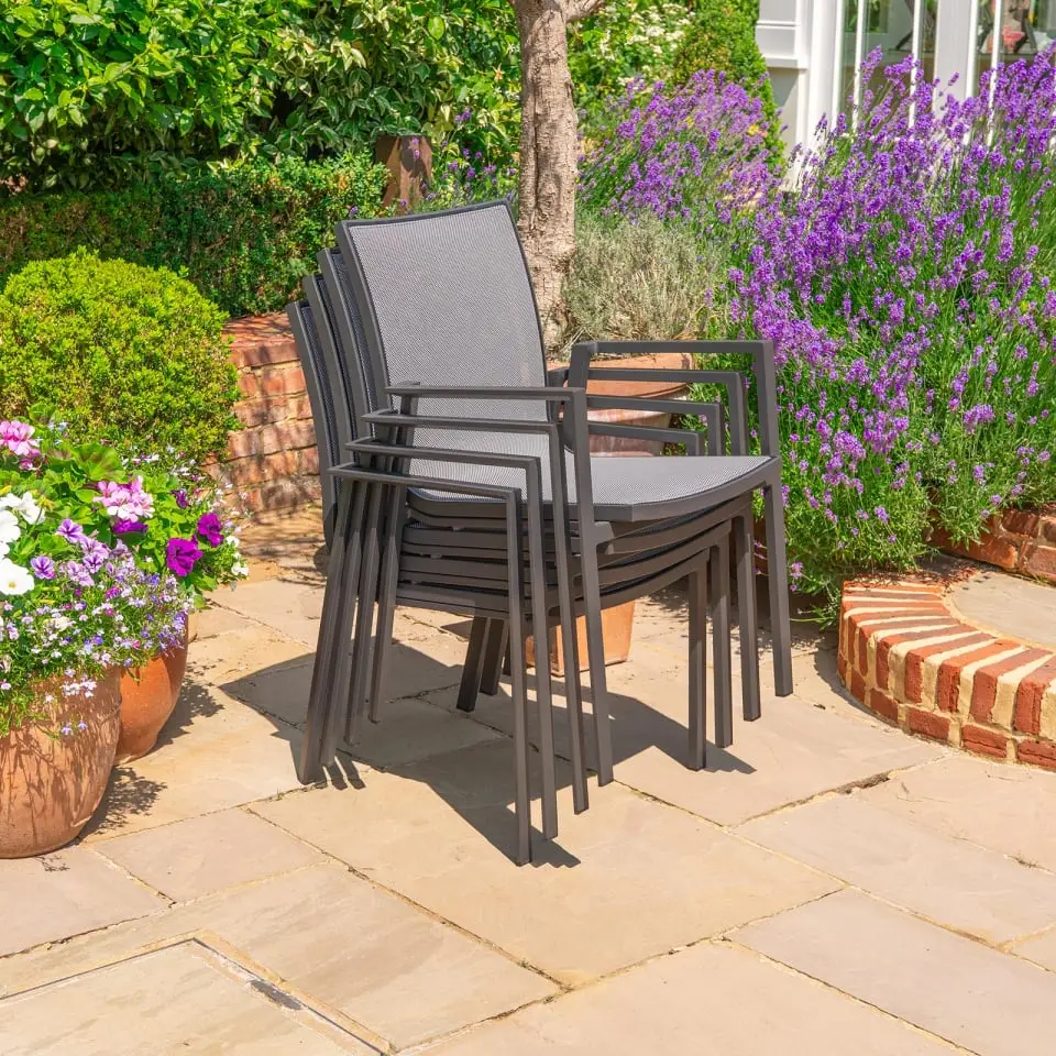 Paloma 6-10 Seat Aluminium Dining Set