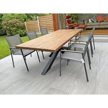 Timor Marbella 6 Chair Dining Set - Certified Teak