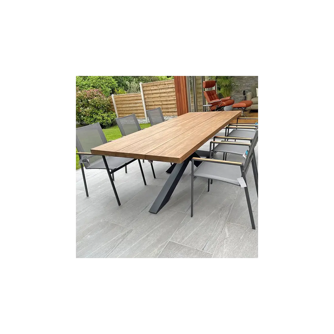 Timor Marbella 6 Chair Dining Set - Certified Teak Timor Marbella 6 Chair Dining Set - Certified Teak