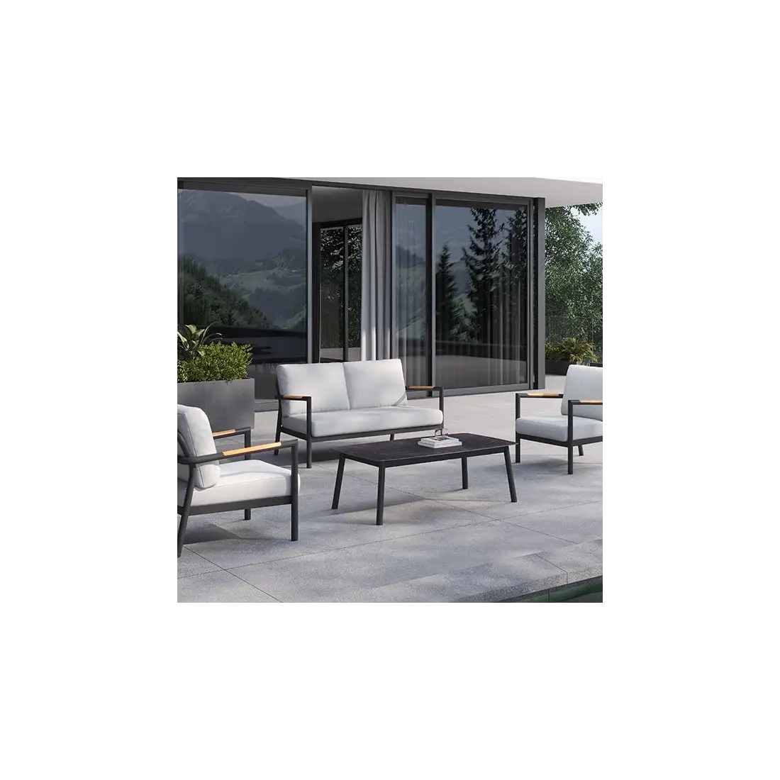 Perth 2 Seater Sofa Set Perth 2 Seater Sofa Set