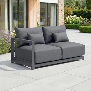 Rex Aluminium Lounging Right-Handed Module – Weatherproof Outdoor