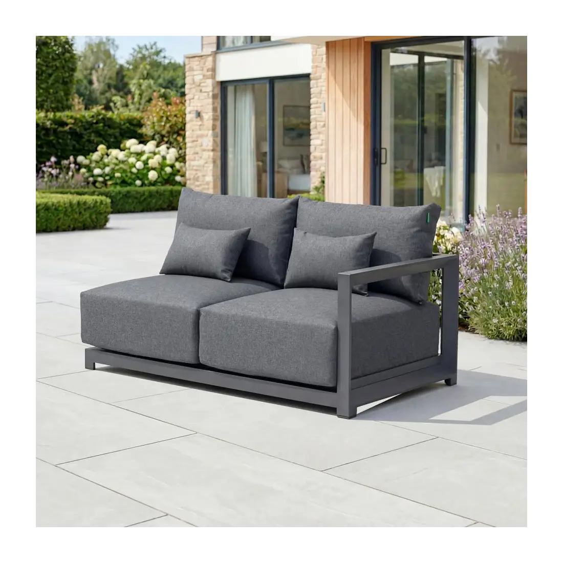 Rex Aluminium Lounging Left-Handed Piece – Weatherproof Outdoor Rex Aluminium Lounging Left-Handed Piece – Weatherproof Outdoor