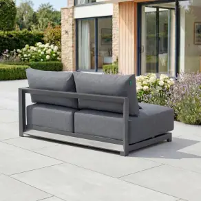 Rex Aluminium Lounging Left Handed Piece