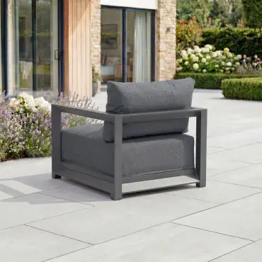 Rex Aluminium Lounging Armchair
