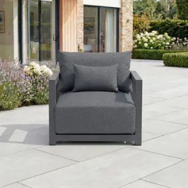 Rex Aluminium Lounging Armchair