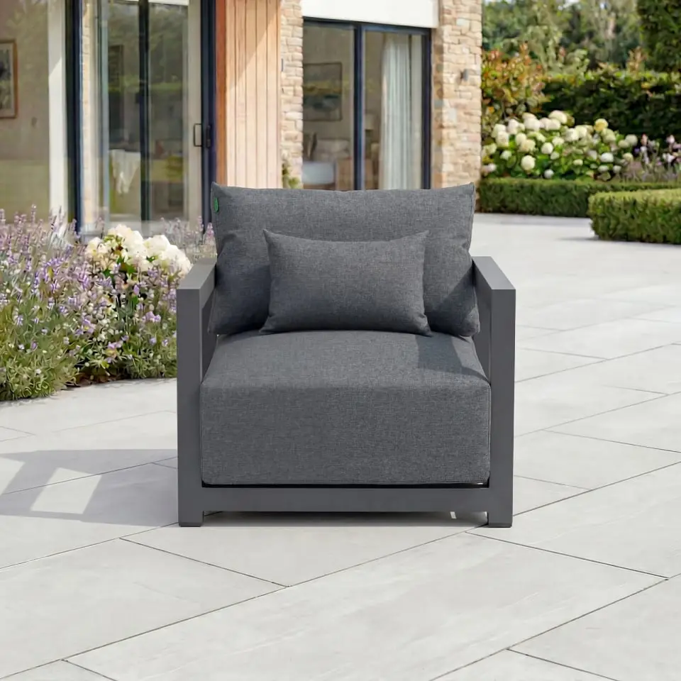 Rex Aluminium Lounging Armchair