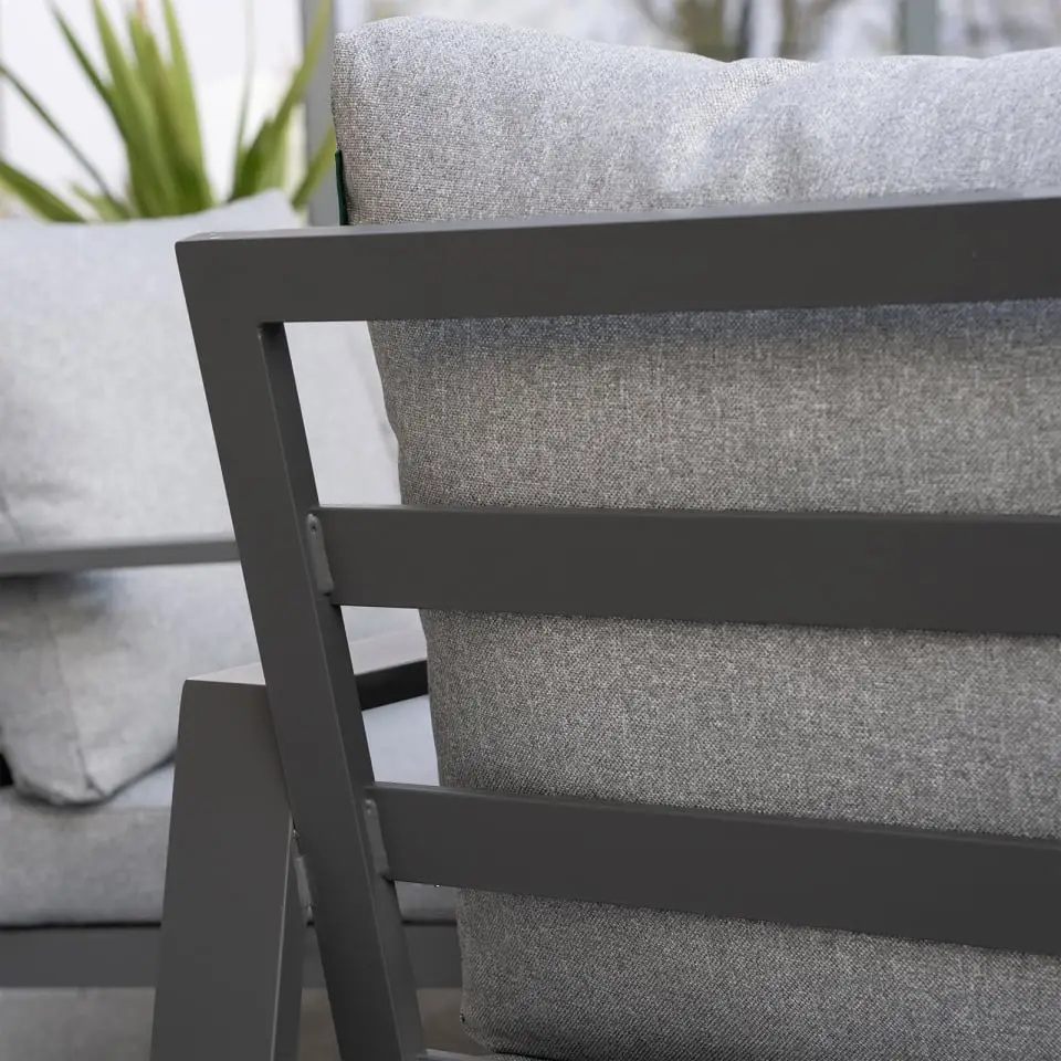 Franklin Aluminium 5 Piece Reclining Lounging Set