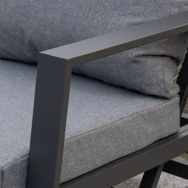 Franklin Aluminium 5 Piece Reclining Lounging Set