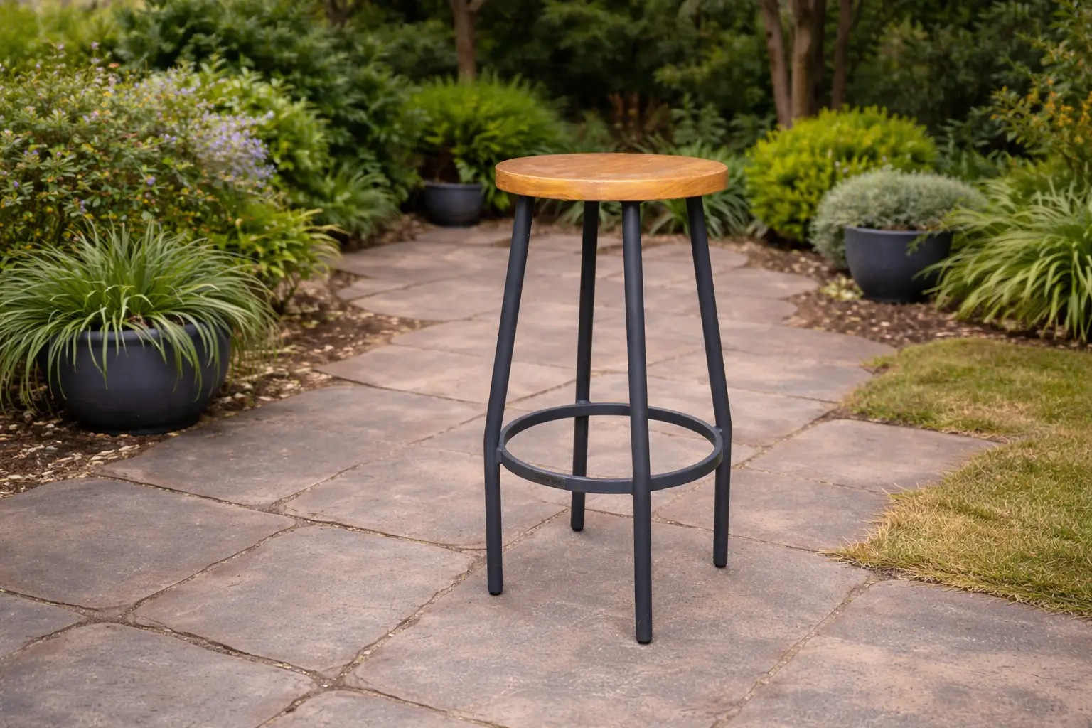 Nevada Bar Stool - Certified Teak