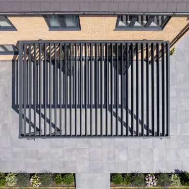 Legacy Aluminium Metal Pergola - 6m (1+4+1m) x 3m Free Standing