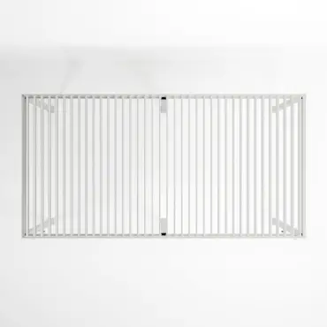 Legacy Aluminium Metal Pergola in Chalk White - Free Standing