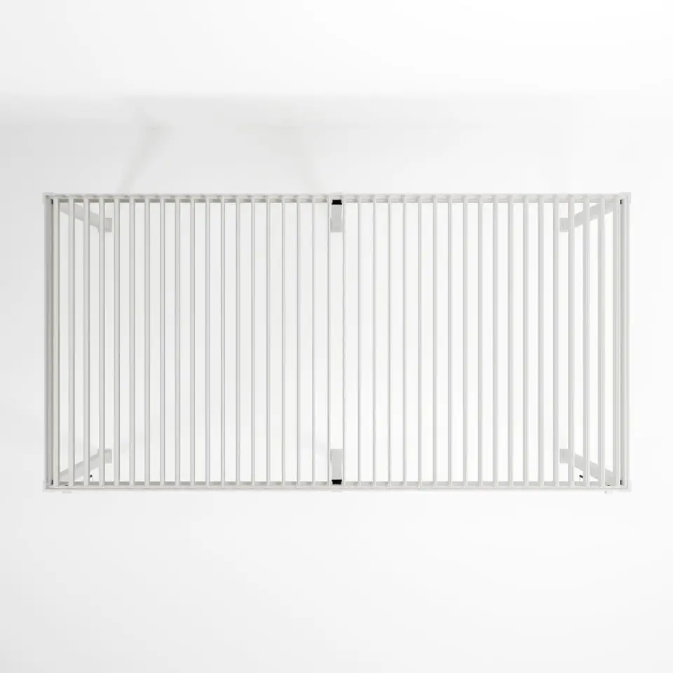 Legacy Aluminium Metal Pergola in Chalk White - Free Standing