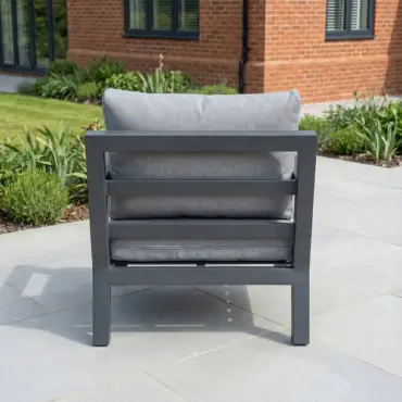 Emerson Aluminium Lounge Armchair