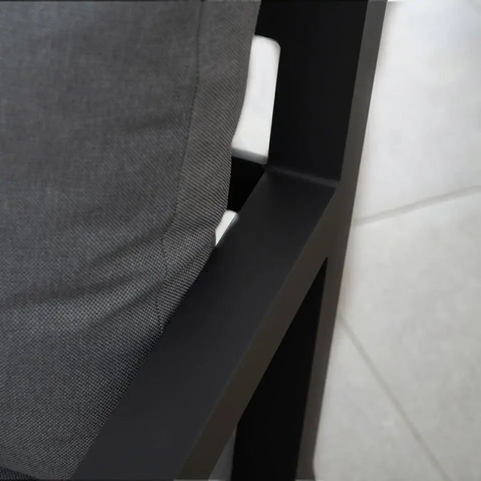 Emerson Aluminium Lounge Armchair
