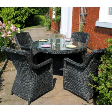 Midnight Montana 4 Chair Dining Set