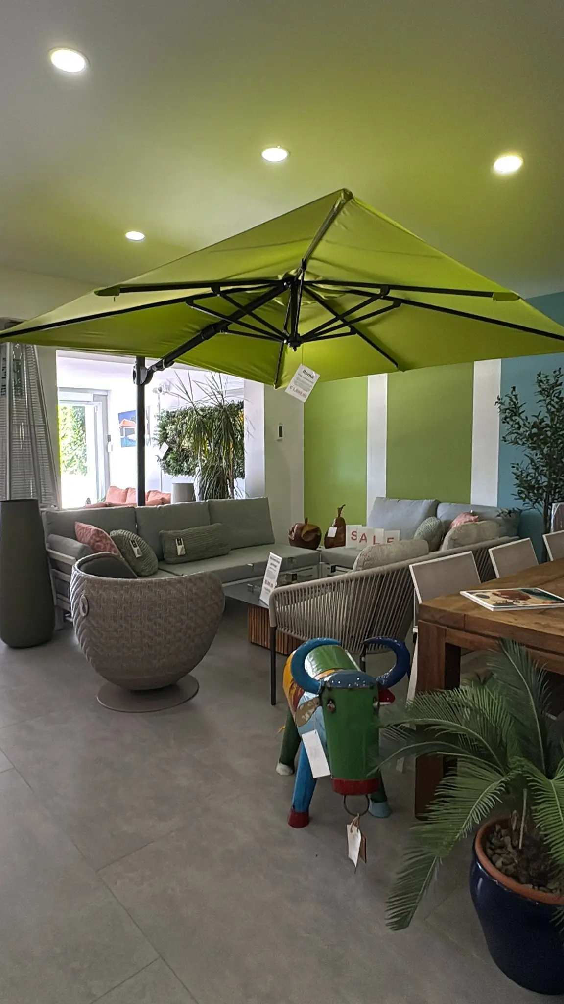 Cantilever parasol - Roma 3m square