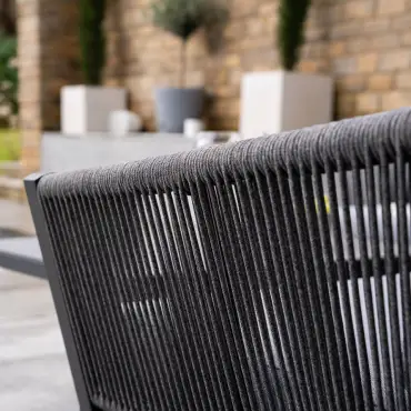 Darcey Rope Aluminium Corner Sofa Lounging Set