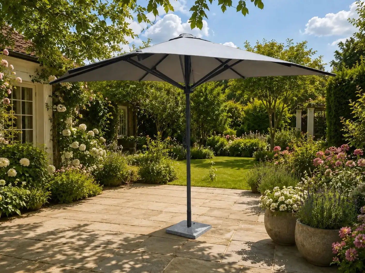 Tuscany Commercial Parasol - 2.5m Dia