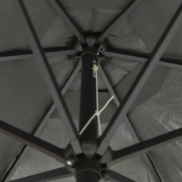Antigua 2.4m Round Aluminium Traditional Parasol