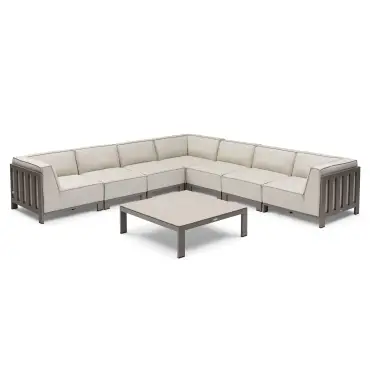 Ibiza Large Corner Sofa Set & Square Coffee Table