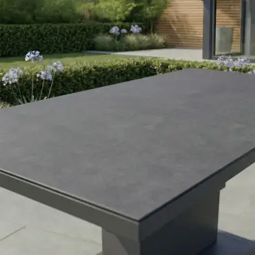Aluminium Rectangular Outdoor Rising Table