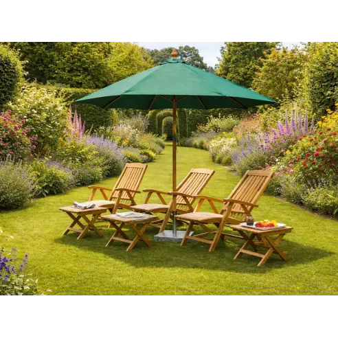 Bambrella 2.5m dia garden Parasol Bambrella 2.5m dia garden Parasol