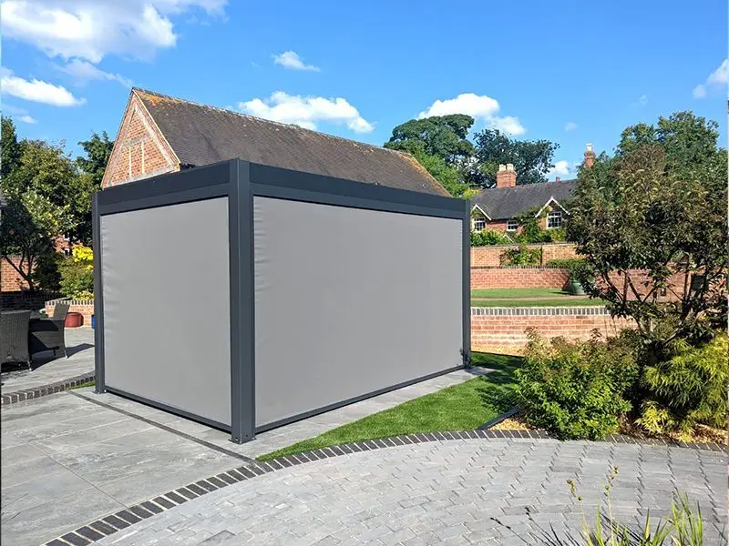 Eclipse 3 X 4m LED Motorised Pergola | Free Standing