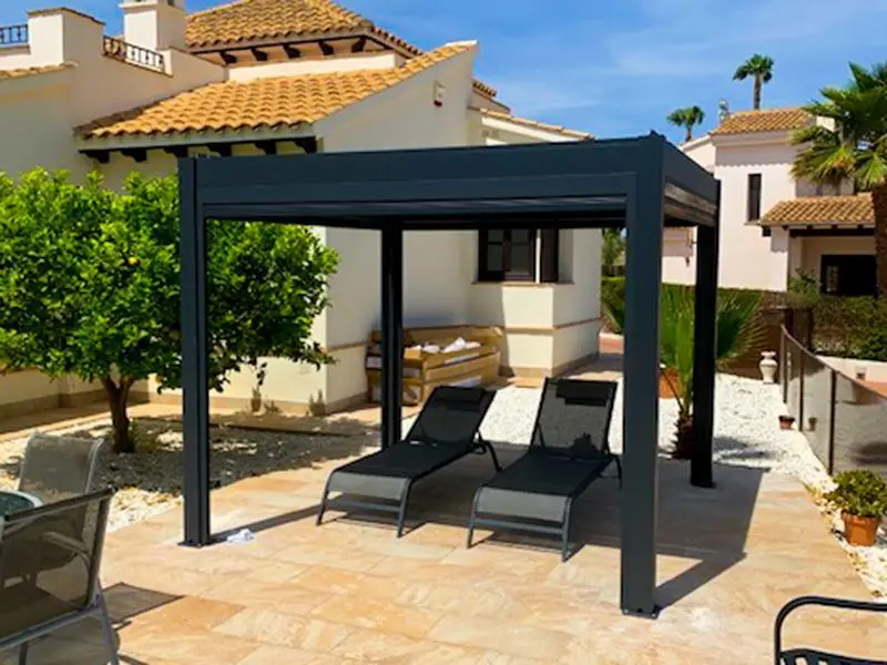 Eclipse 3 X 3m LED Motorised Pergola | Free Standing