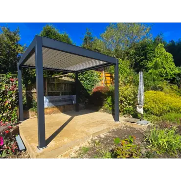 Eclipse 3 X 3m LED Motorised Pergola | Free Standing