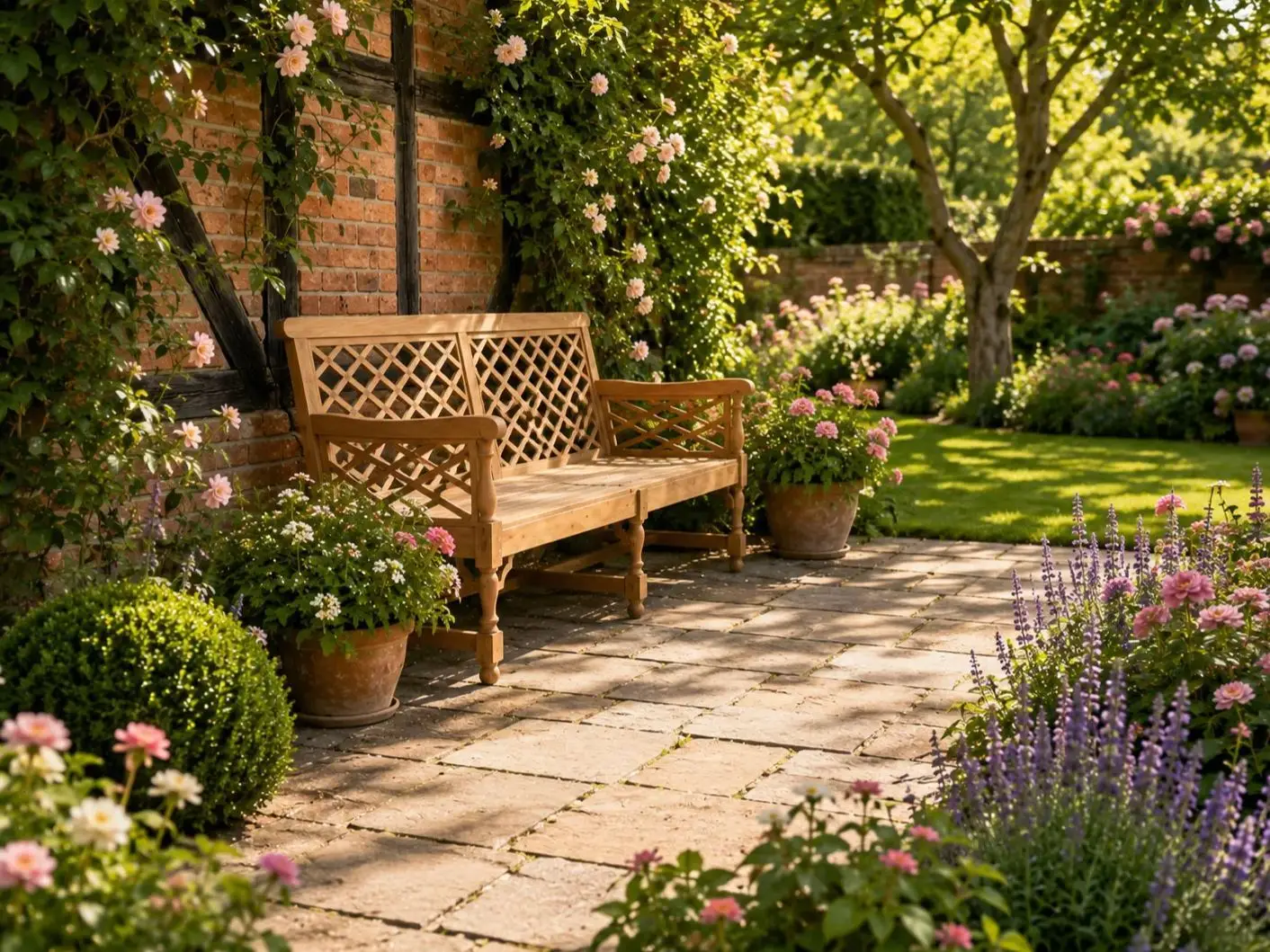 Balmoral 2m Teak Bench