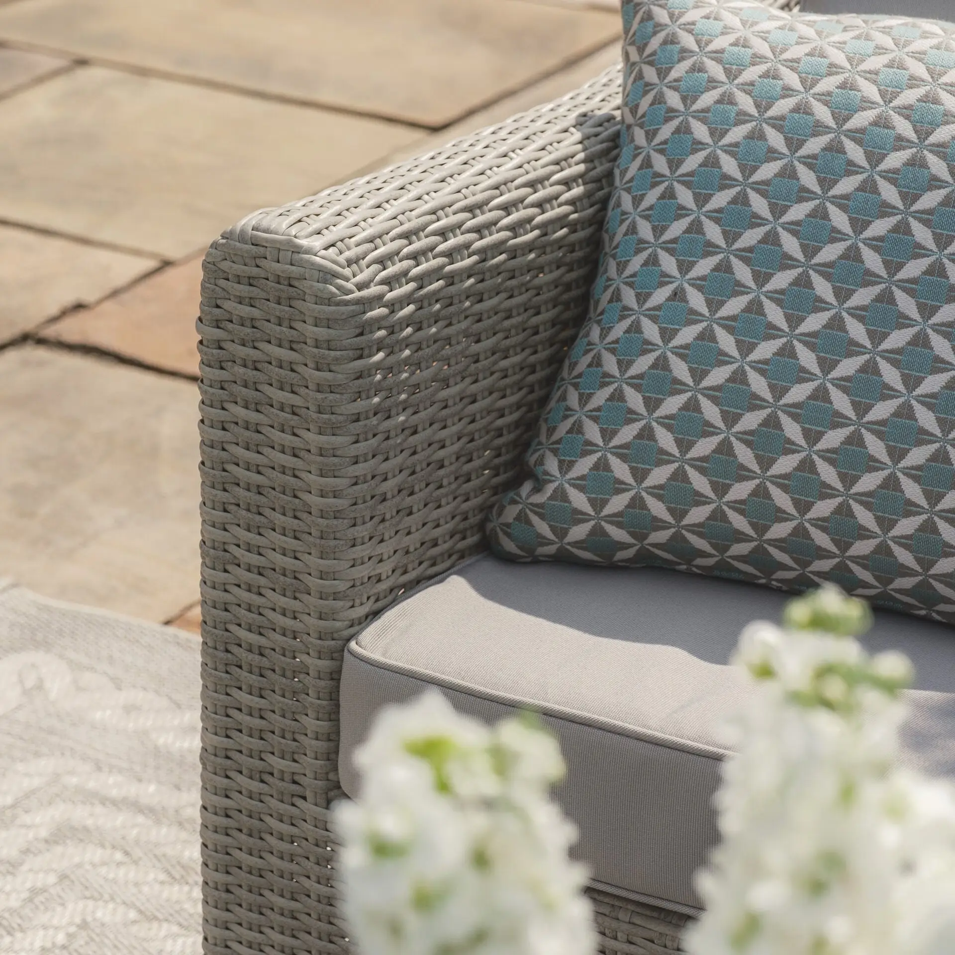 Oxford 2 Seat Rattan Sofa Set