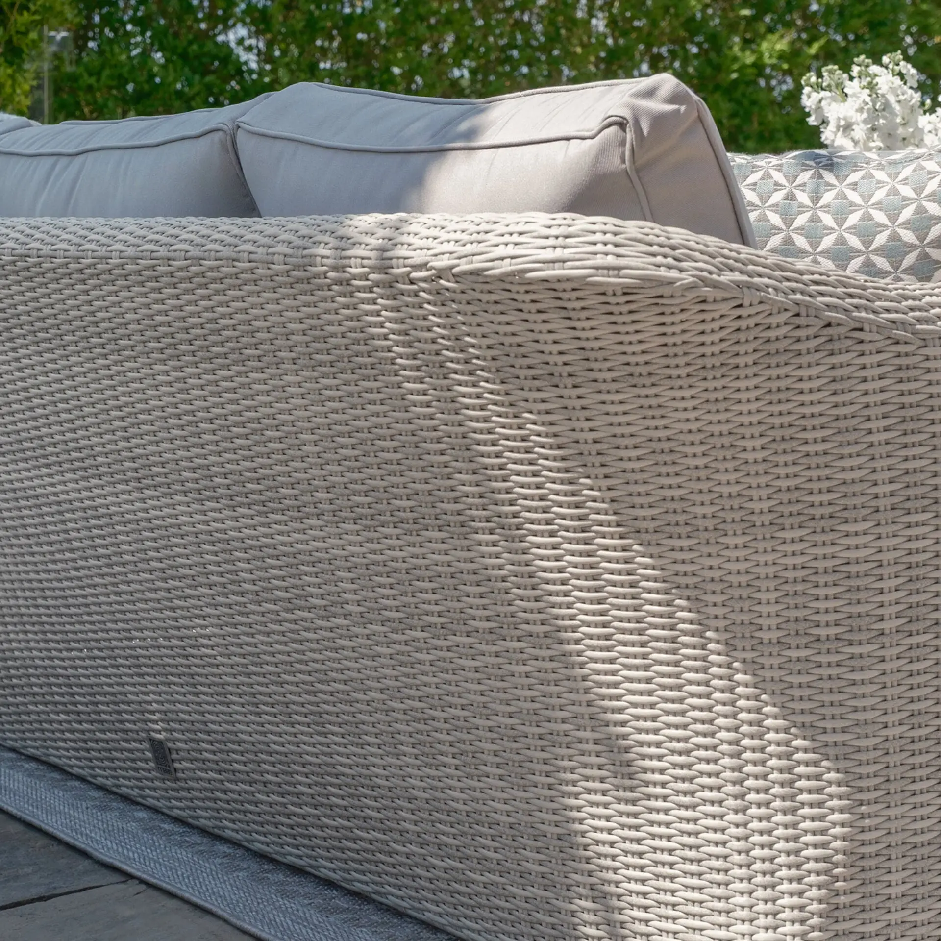 Oxford 2 Seat Rattan Sofa Set