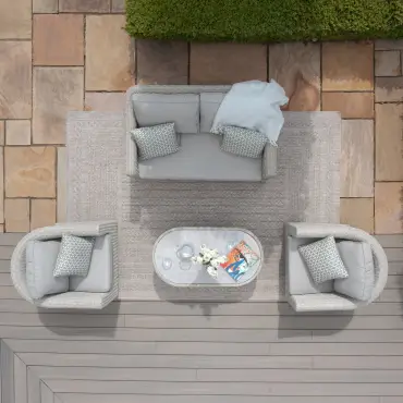 OXFORD 2 SEATER SOFA SET outdoor rattan garden furniture