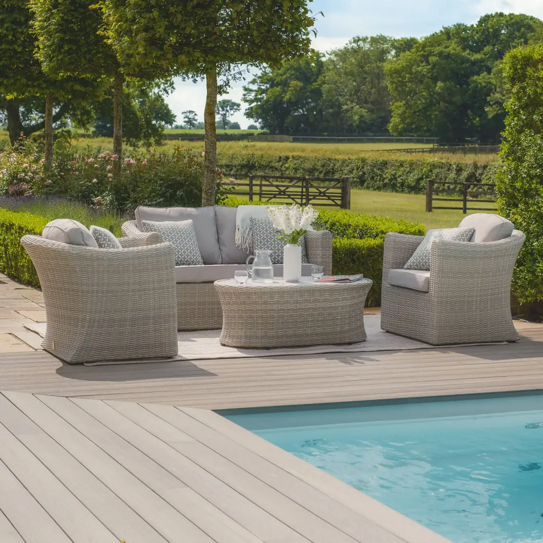 OXFORD 2 SEATER SOFA SET outdoor rattan garden furniture OXFORD 2 SEATER SOFA SET outdoor rattan garden furniture