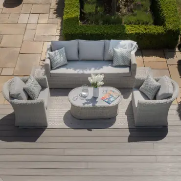OXFORD 3 SEATER SOFA SET rattan garden furniture