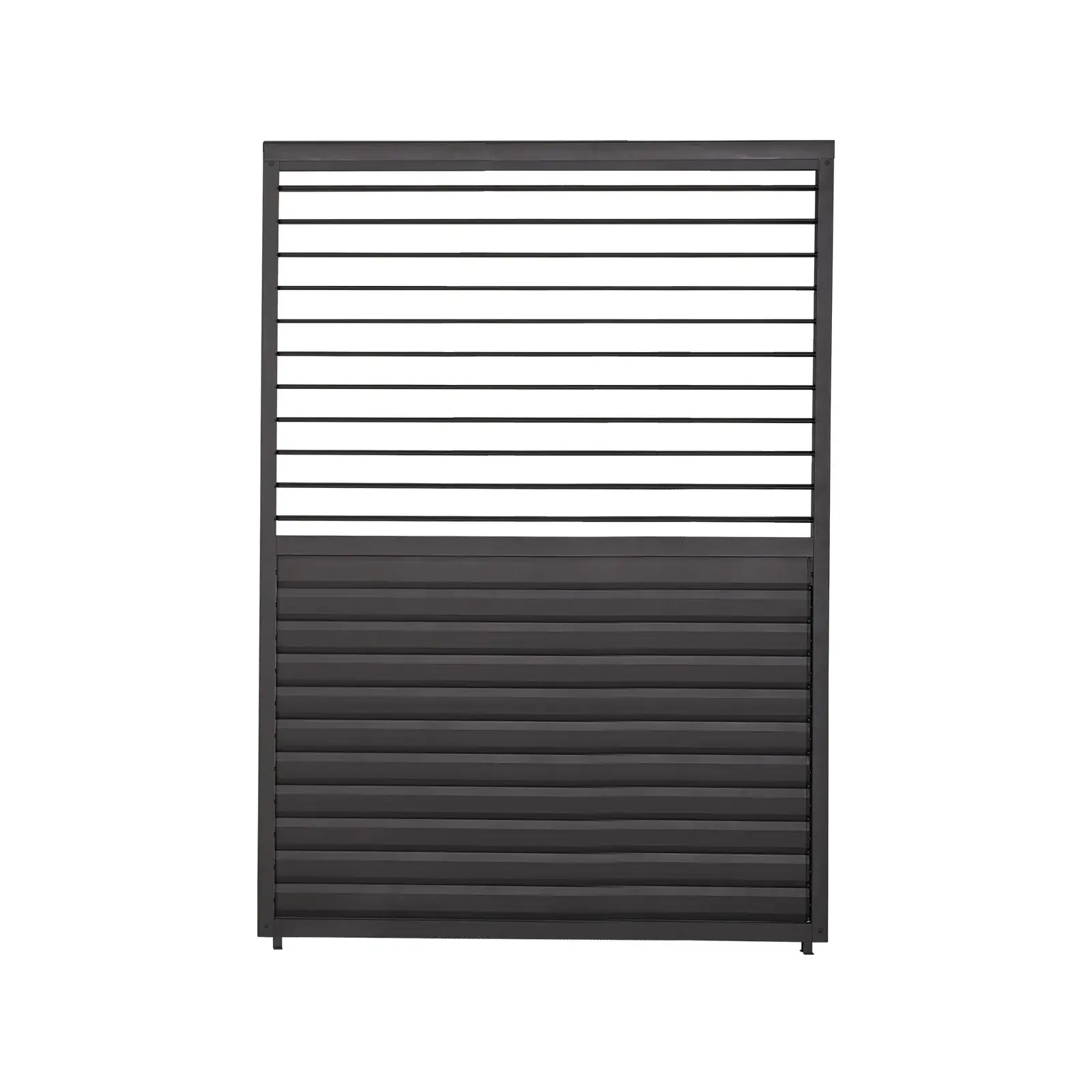 Titan Aluminium Shuttered Louvre Side Panels Set of 3 - 1.2m